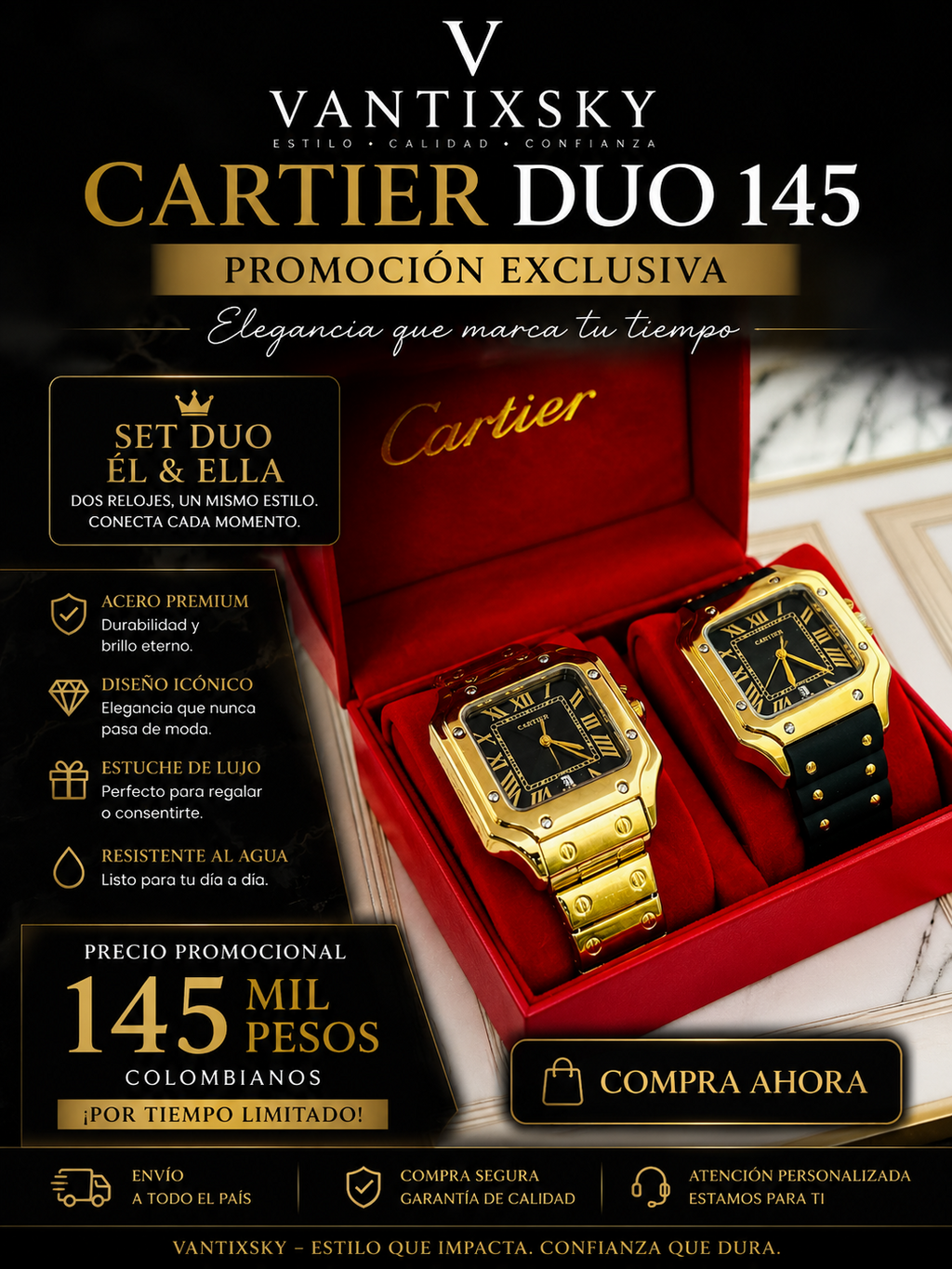 Combo cartier Duo