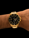 Rolex New Dorado Tablero Negro