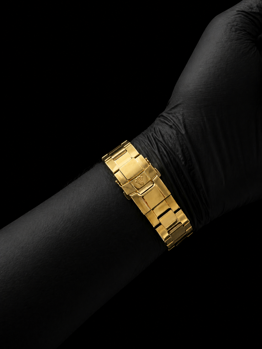 Rolex New Dorado Tablero Negro